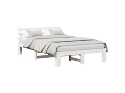 Estrutura da Cama com Cabeceira Branco 120 X 190 Cm MAISON EXCLUSIVE