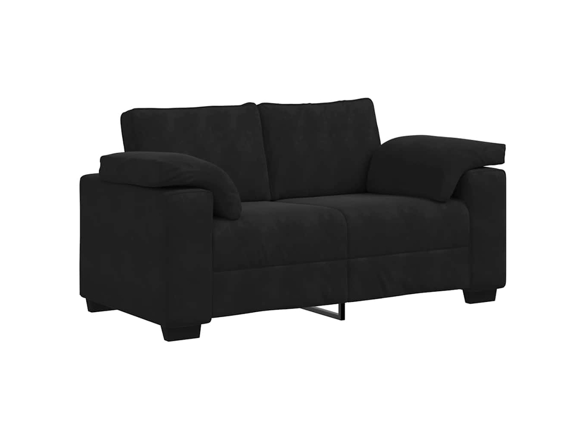 Loveseat Sofa, Loveseat Sofas Vidaxl Preto Veludo (n/a)