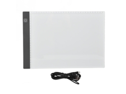 Placa de cópia A4 LED com controle táctil 3 níveis de brilho e escala USB 5V 300-350lm | S/MARCA