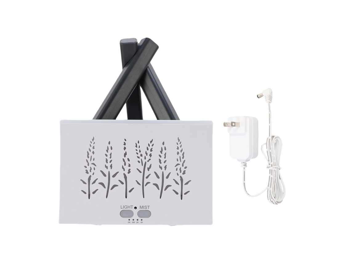 Laxiscreed Aromatizador Com Luz Colorida E Chama Fake, Umidificador Silencioso Para Ambiente