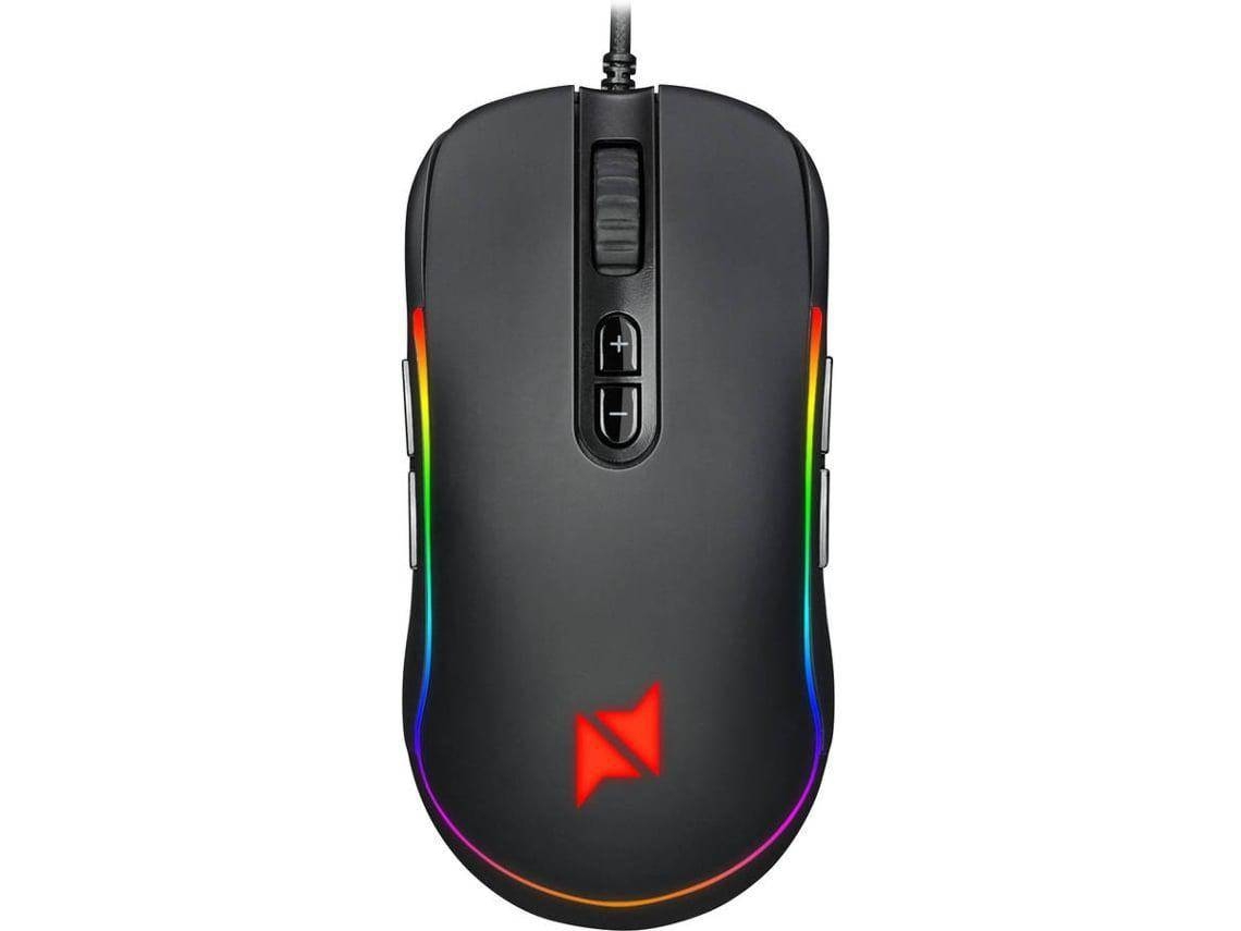 Rato Gaming NPLAY AIM 8.0 (Outlet Caixa Aberta - 10000 dpi - Preto)