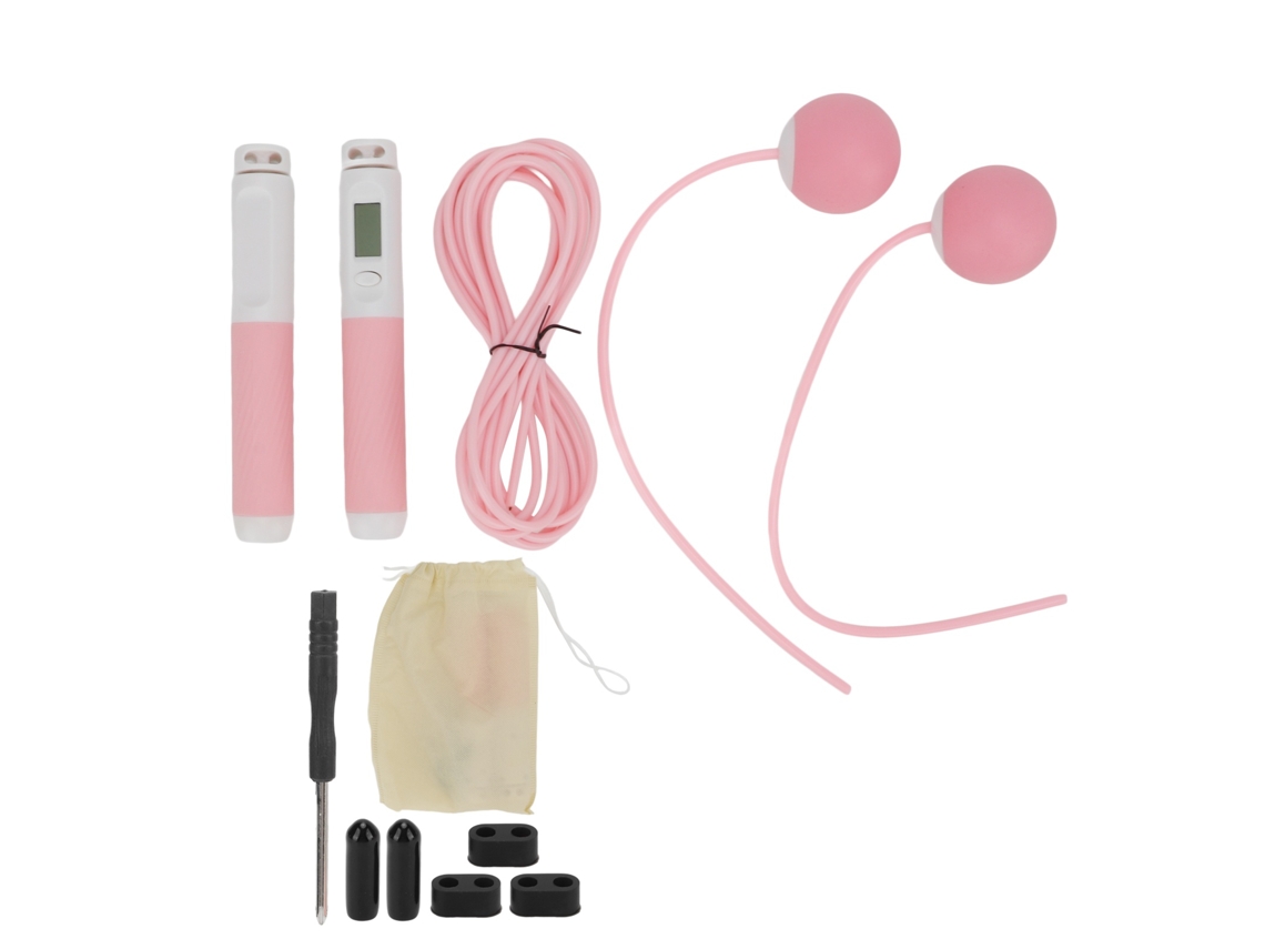 Lurelia Corda De Saltar Ajustável Sem Fio, Com Contador, Antiderrapante, Ergonómico, Para Treino