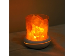 2026 lâmpada de Sal Cristal com Difusor de Aroma Usb Luz Noturna Colorida para Escritório Yoga Quarto