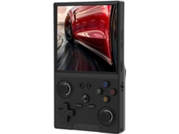 Console SFUSHOS portátil, 4 polegadas, 720p, chip RK3326, suporte, vibração