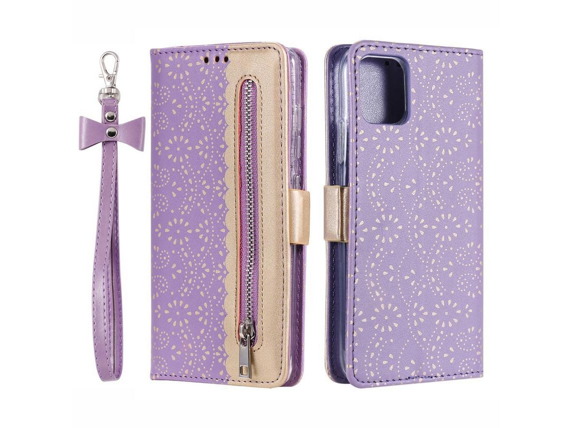 Capa Zíper Para Yemaesre Roxo