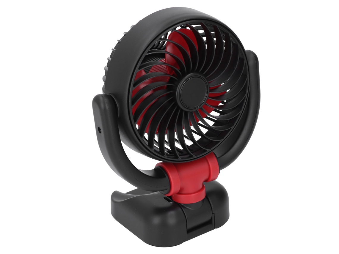 Laxiscreed Ventilador De Arrefecimento Para Automóvel, Silencioso, Dobrável, 2 Velocidades E Rotação 360°