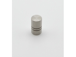 Puxador para Móvel Zamac D 13 Mm Aço Inoxidável Escovado Conjunto de 10 HARDWAREXCHANGE