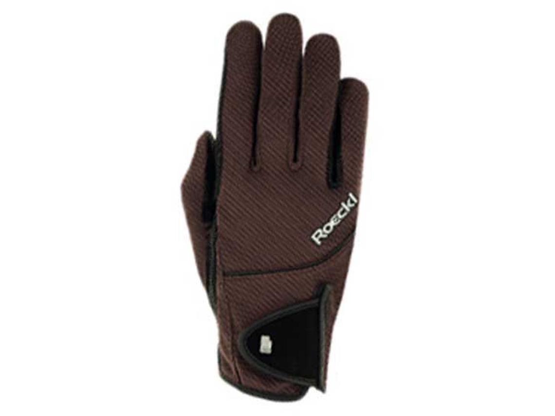 Luvas Milano Castanho 6.5Roeckl