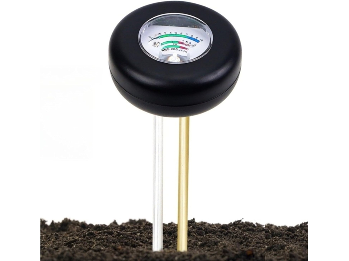 Analisador De Solo 3em 1 Para Plantas Jardim Medidor Umidade, Ph E Fertilidade Com Sonda Dupla Detector Metais
