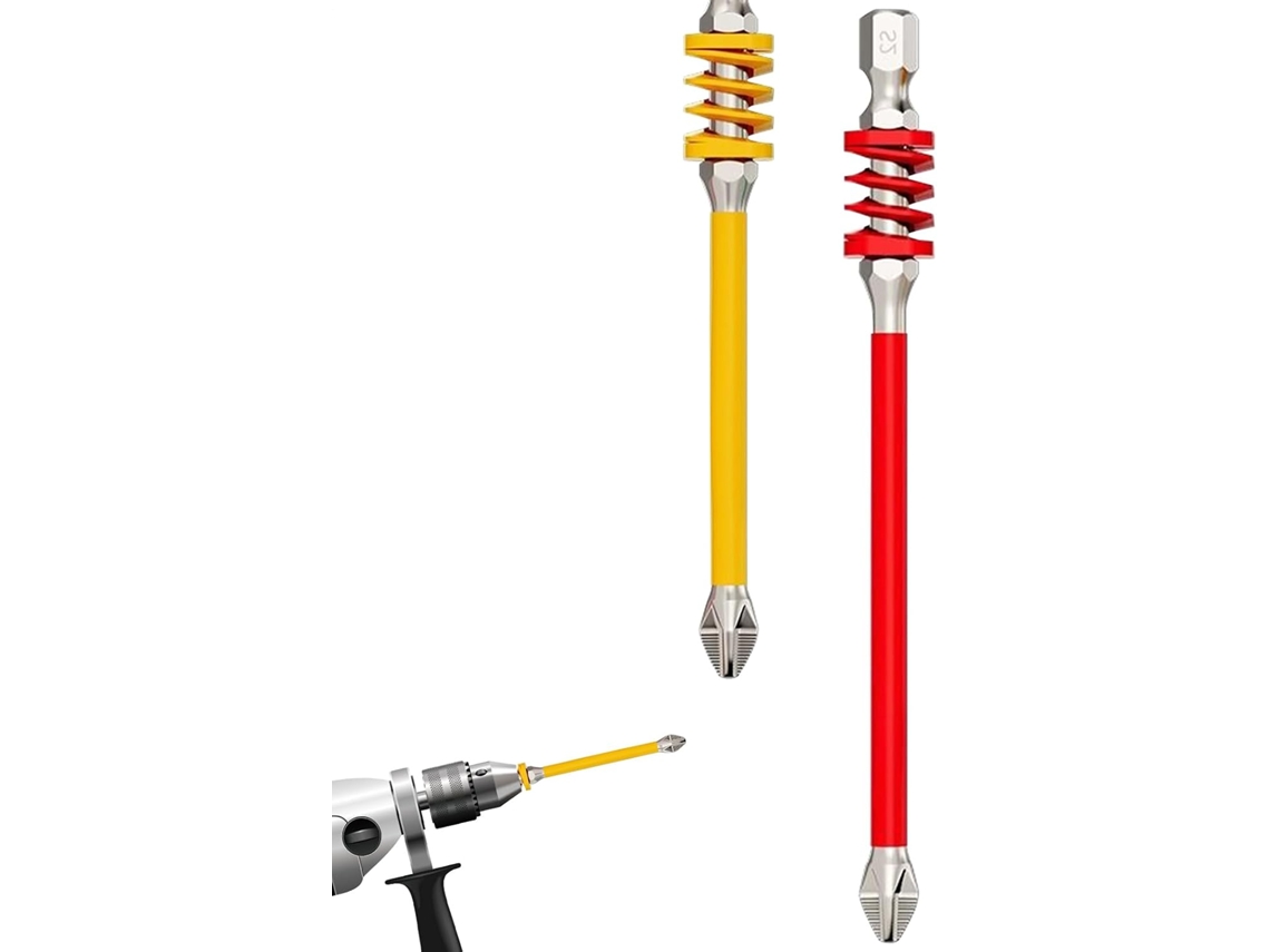 Conjunto De Brocas Magnéticas Resistentes Com Mola.