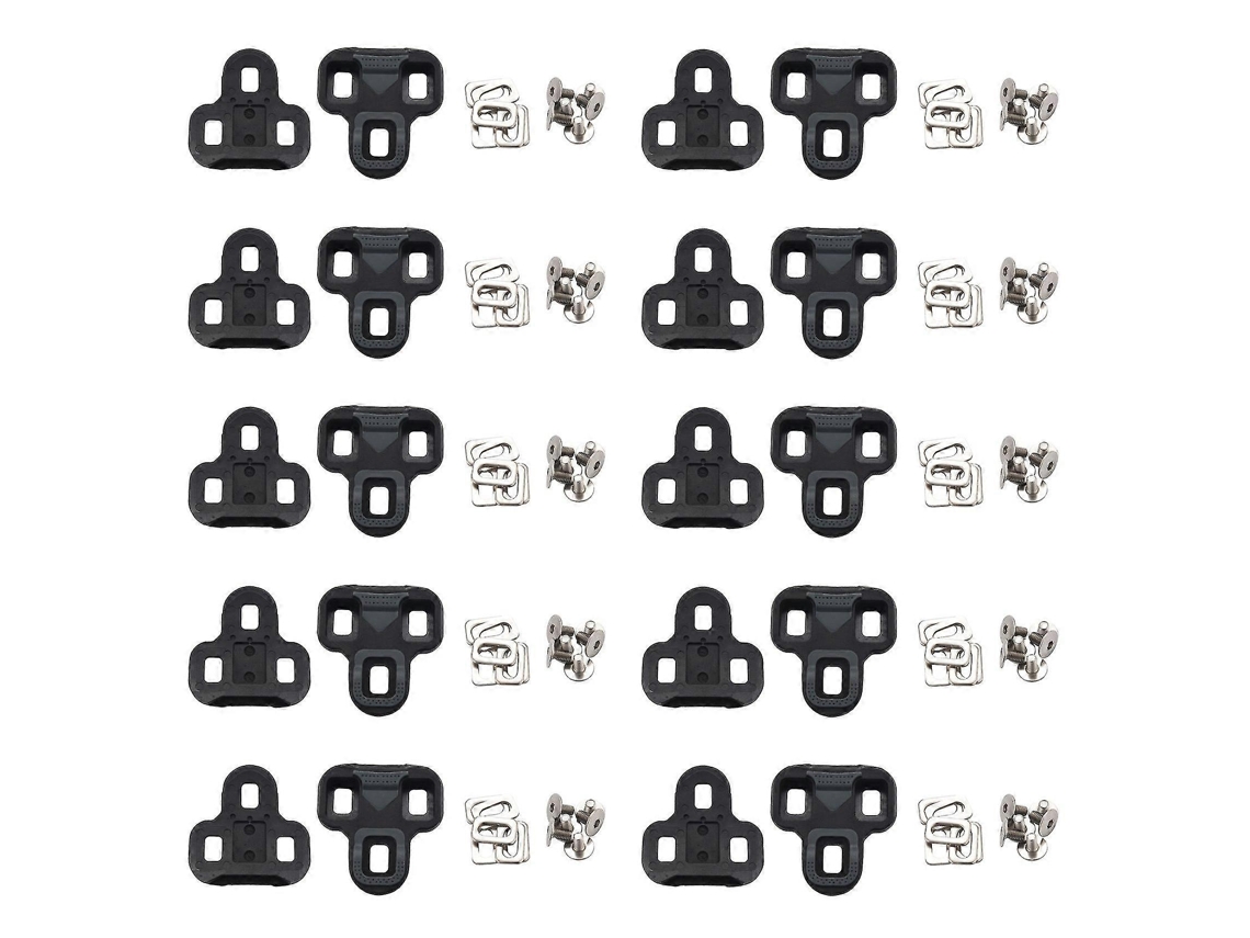 Lurelia Cadeado Bicicleta, Conjunto 4 Peças, Preto, 7,4x8x1,5cm