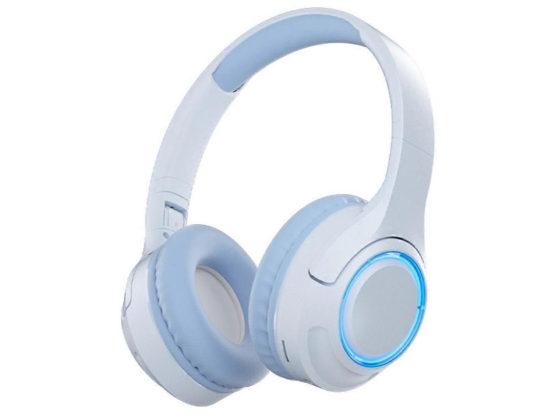Fones De Ouvido Led Bluetooth Sem Fio Com Graves Potentes, Ideais Para Esportes, Jogos E Música. Compatíveis Com Cartão Tf E Portáteis.