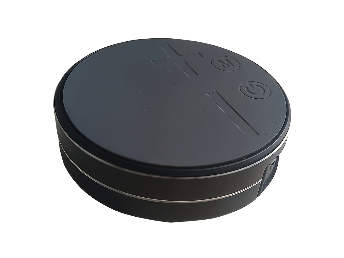 Alto-falante de mesa sem fio TWS com condução óssea base ventosa suporte cartão SD led RGB USB decoração festa S/MARCA