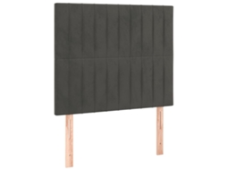 Headboard, Headboards Vidaxl Cinzeto Veludo (100 Cm)