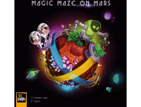 Jogo de Tabuleiro  Magic Maze On Mars (Inglês - Idade Mínima: 8)