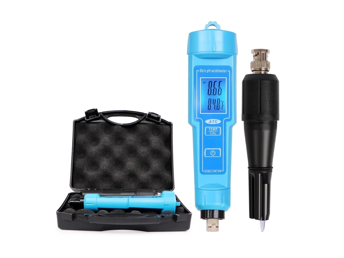 Medidor De Ph Digital Ph 61181, Analisador Acidez, Testador Qualidade Da Água, Sonda Substituível Para Solo