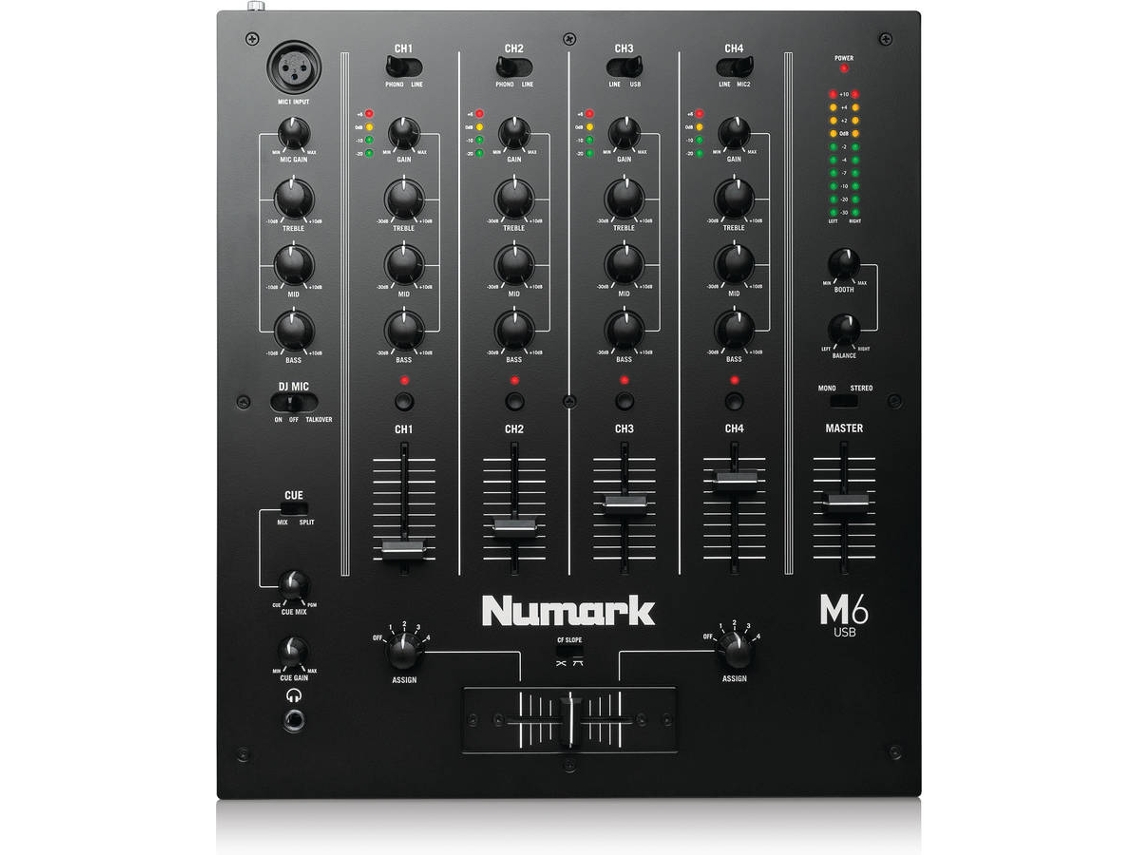 Mesa de Mistura NUMARK M6Usb Preto