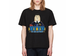 Rockinstone Airplane Movie Otto Black Adult T-shirt Size:s