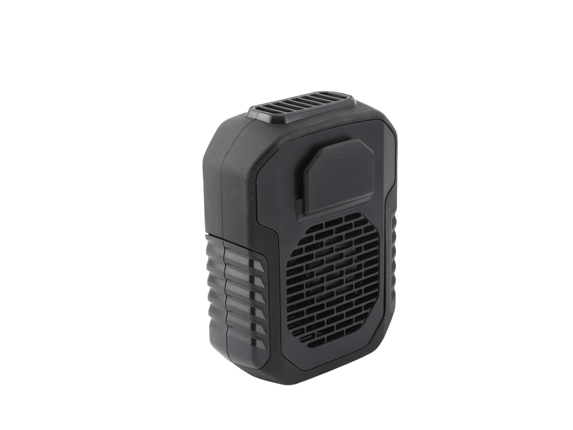Ventilador de pescoço portátil com bateria de 6000mAh, 3 velocidades, ideal para desporto, corrida e camping LAXISCREED