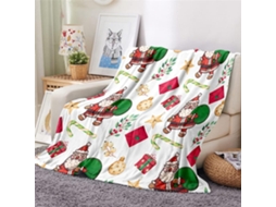 Manta de Flanela Fansu Estampa 3d Macia e Felpuda Ideal para o Inverno Perfeita Cama Ou Sofá Adequada Adultos