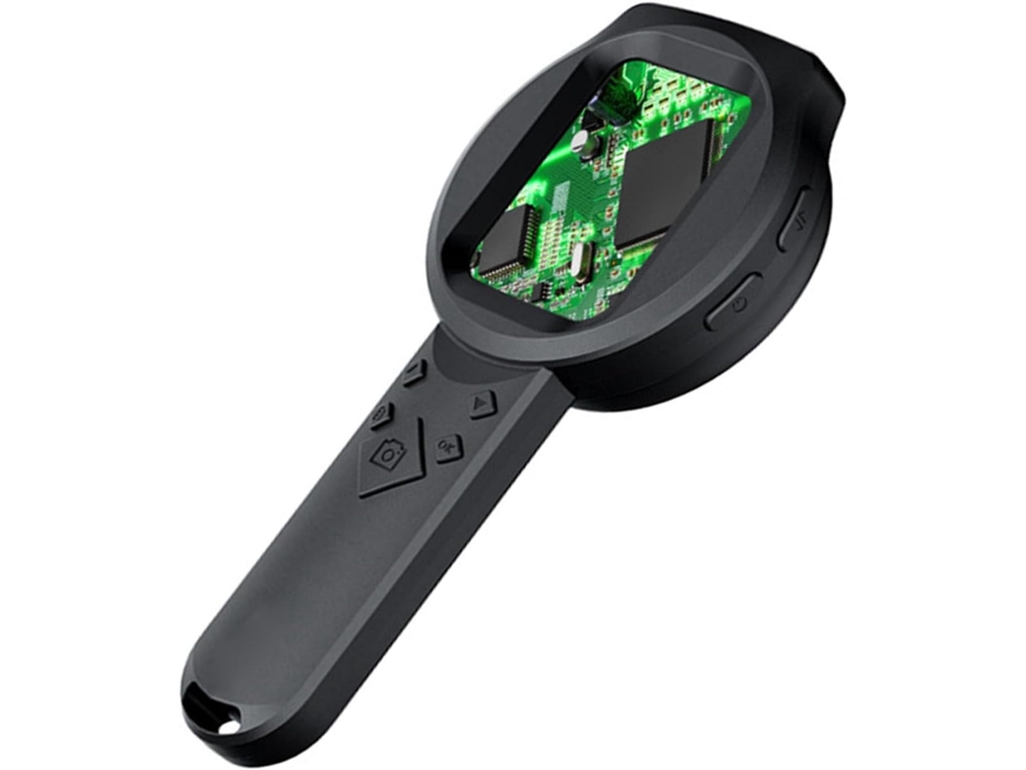 Microscópio Digital Ips De 2,8 Polegadas Com Lupa De Joalheiro Iluminada