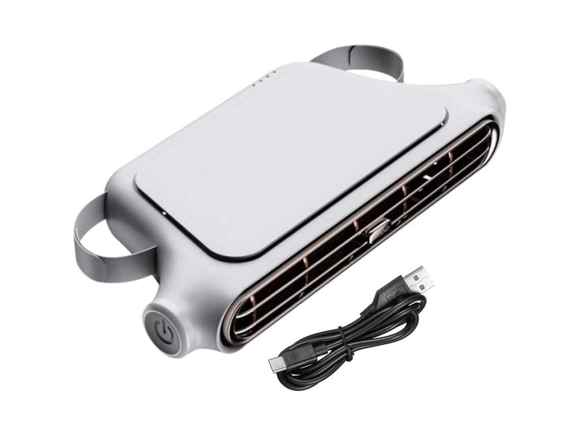 Ventilador de mesa MDUG, USB, baixo perfil, silencioso, 11 pás