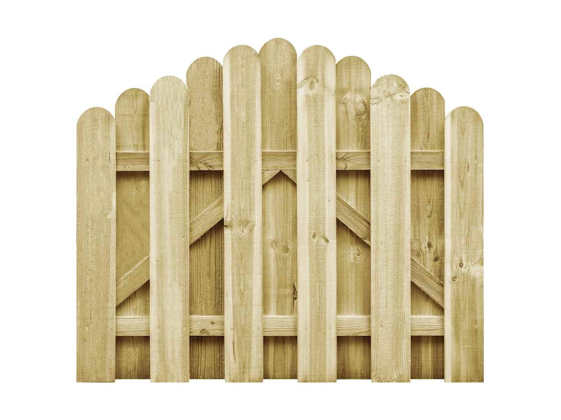 Garden Gate, Garden Gates Vidaxl Verde Madeira De Pinho (100 X 75 Cm)