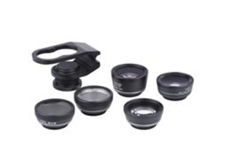 Kit de Lentes para Celular com ângulo largo, macro e olho de peixe EOOCOO