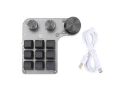 Teclado Diy Bluetooth Rgb Com Teclas De Atalho Multifuncionais E Rgb