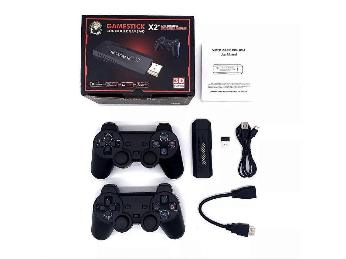 Game stick retro com 40000+ jogos 4k hdmi GOKOCO