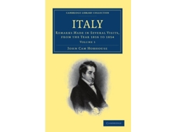 Livro Italy De John Cam Hobhouse (inglês)