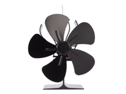 Ventilador De Lareira Laxiscreed, Circulador De Ar Termodinâmico Com 5 Lâminas, Alta Resistência Ao Calor