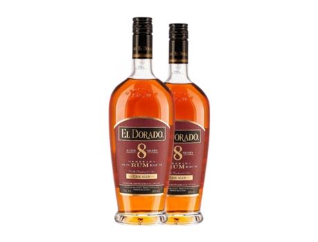 Rum DEMERARA El Dorado 8 Anos (0.7 L - 2 Unidades)