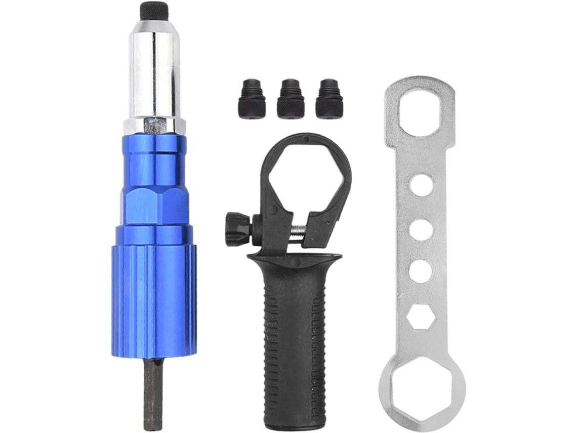 Adaptador De Rebitadeira Elétrica Para Kit De Conversão De Furadeira Com Cabeçote E