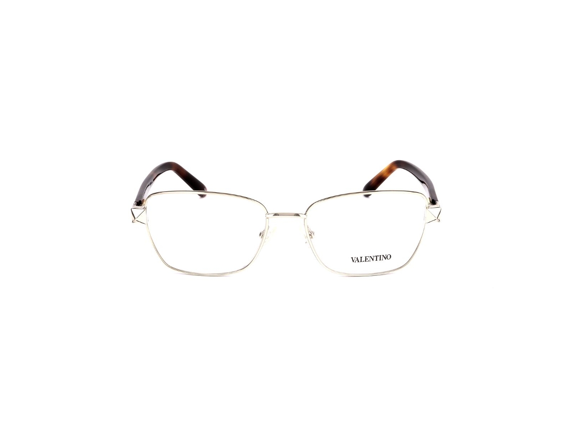 Armação de óculos feminina Valentino V2124-721 (metal - dourada - Ø 53 mm)