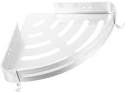Prateleira Triangular De Alumínio Dechous Punch Para Armazenamento, Ideal Para Banheiro E Cozinha, Com Design Prateado E