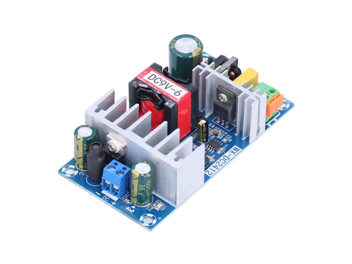 Módulo de Alimentação DC 9V 60W com Proteção contra Curto | S/MARCA