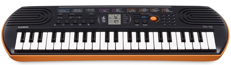 Teclado Infantil Casio SA76 44 Teclas - Infolaser Instrumentos Musicais