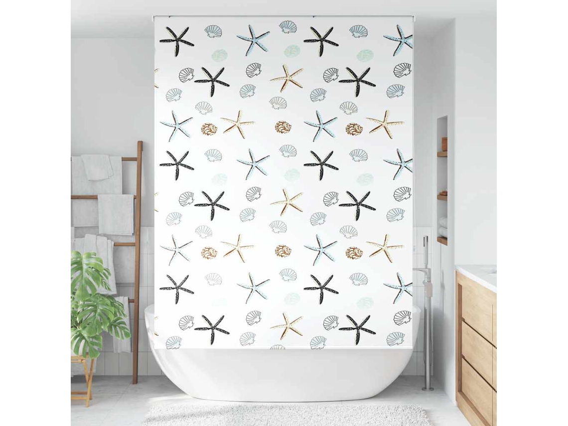 Rolo De Duche Estores | Cortina De Duche 160x240 Cm Largura Tecido 156 Cm