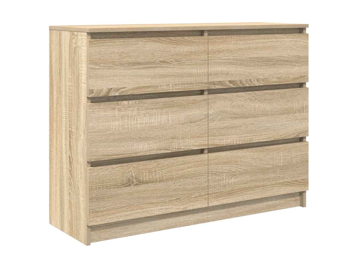 Aparador Madeira Carvalho Sonoma MAISON EXCLUSIVE 100x35x76 cm