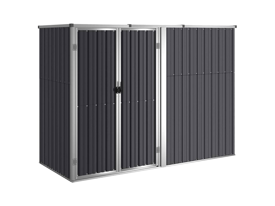 Tool Shed, Tool Sheds Vidaxl Antracite Aço (225 X 89 X 161 Cm)