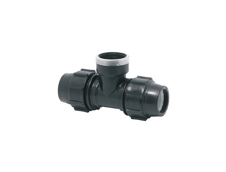 Conexão T Mista Rosca Fêmea 32 Mm X 1 Polipropileno Plasson