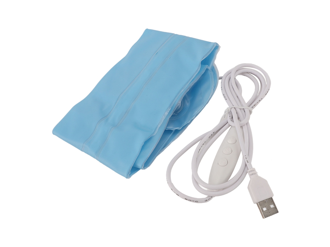 2026 lanterna Inflável de Camping Usb Plegável Portátil para Exterior Blogging Streaming Azul L 65cm