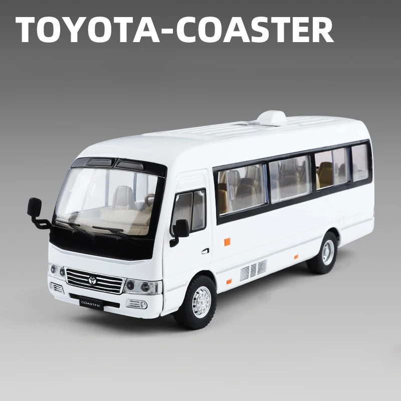 (branco) Miniatura De Carro Em Liga Metálica, Escala 1:24, Com Som E Luz.