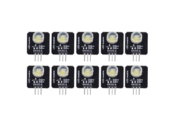 10pcs Módulo Led 10mm 3.3v-5v Chip Bulb Placa De Luz Decorativa Para Decoração Residencial Branco Mrb050d