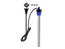 Aquecedor de Aquário de Aço Inoxidável Ajustável 110V/220V 50W/100W/200W/300W/500W GOKOCO