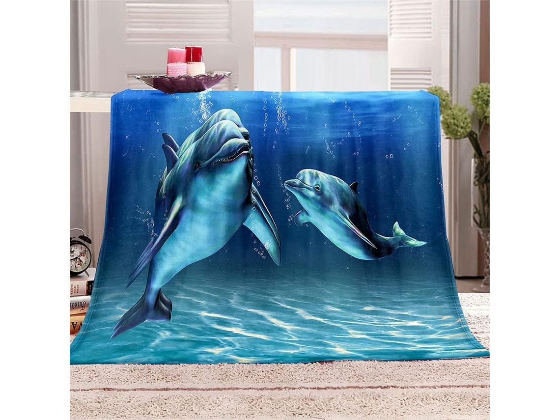 Manta de Flanela Fansu Estampa 3d Quente e Macia Microfibra Ideal para o Inverno Perfeita Cama Ou Sofá Adequad