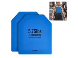Colete ponderado VEVOR para treinamento de força 302 x 248 x 5±10 mm 2,6 kg