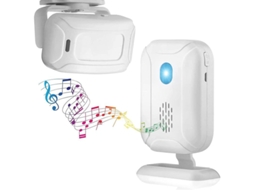 Detector de Movimento Campainha Sem Fio Kit Alarme Residencial