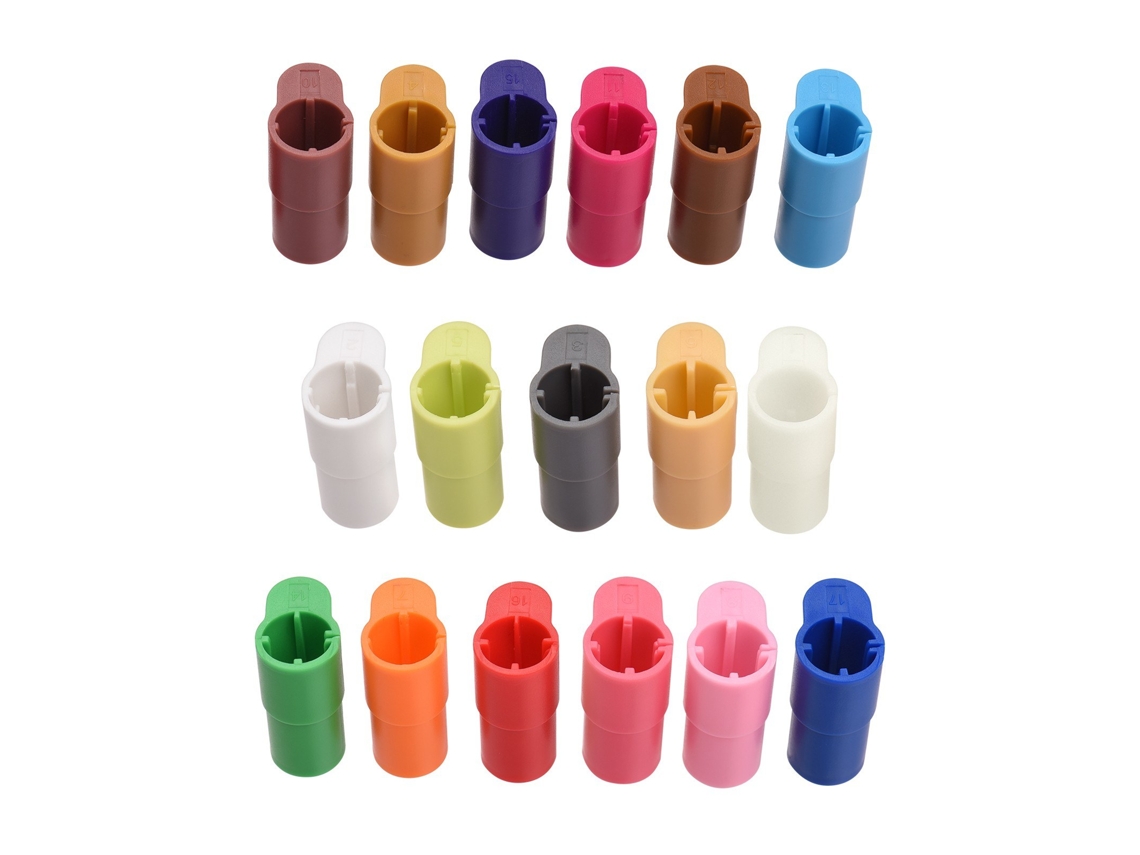 Conjunto de Adaptador de Caneta de 17 Pacotes de Substituição de Suporte de Marcador para Sharpie / Bic / Crayola / Sakura / Pilot / Pentel 17
